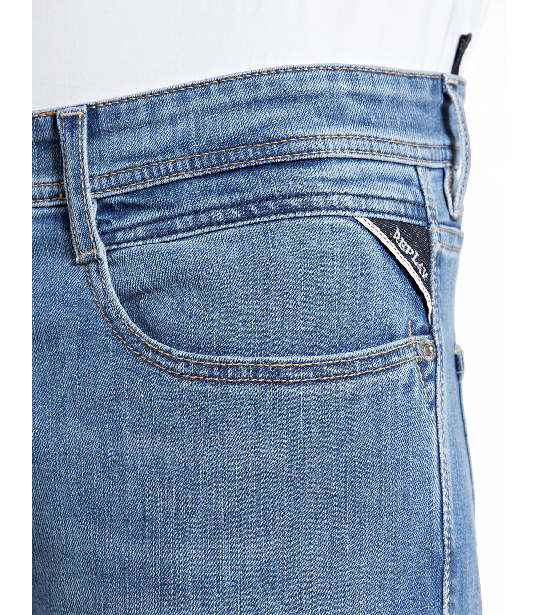 コンフォートROCCO インディゴストレッチデニム 詳細画像 ブルー 6